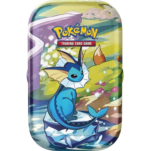 Prismatic Evolutions - Mini Tin - Vaporeon - Pokemon TCG 